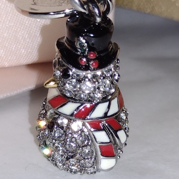 Juicy Couture ☃️ Pave Snowman ☃️ Never Removed from Original 🎁 NWT